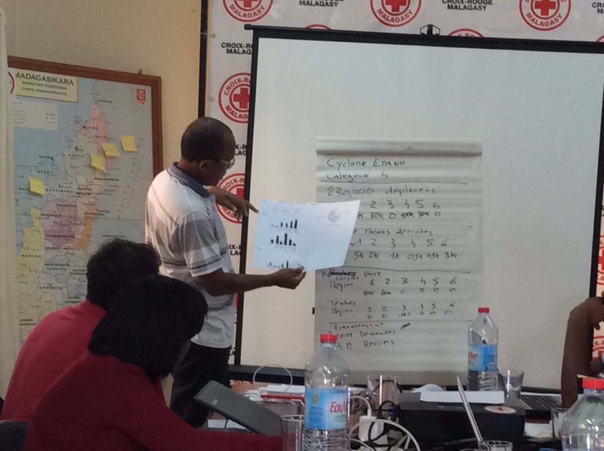 MadaRedCross's tweet photo. Formation de quatre jours, en matière de gestion de l'information par la @Federation pour les staffs techniques de la @MadaRedCross https://t.co/S3PZD7qlEU