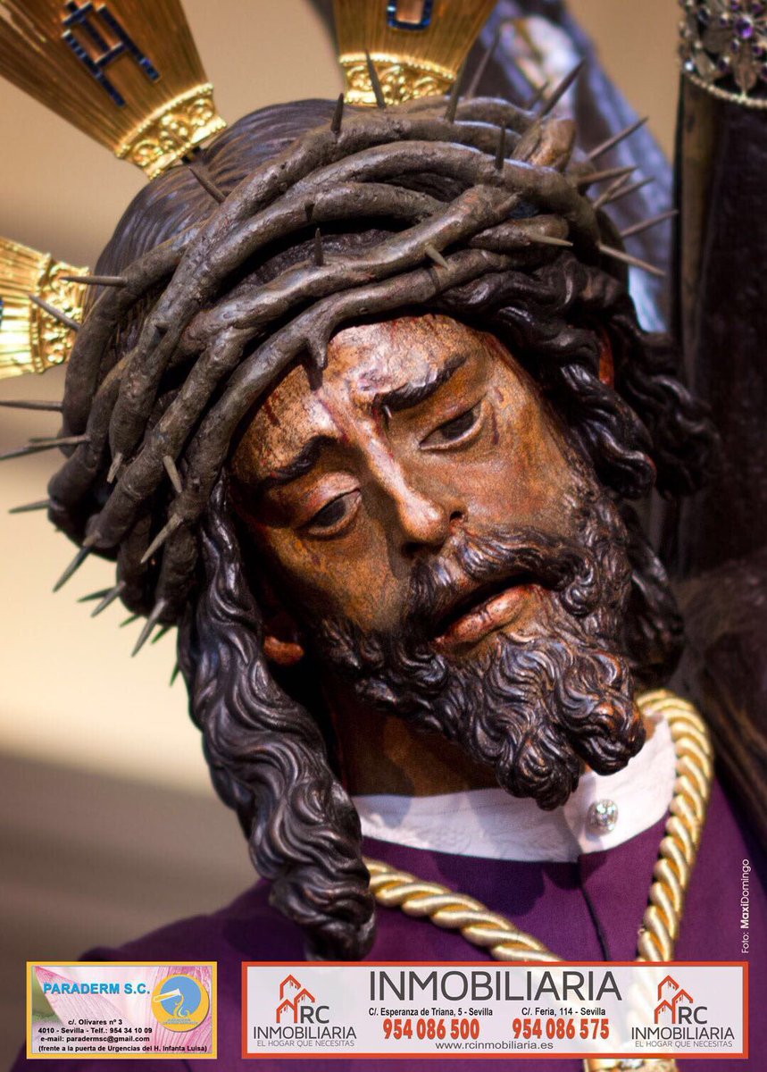 RcInmobiliarias's tweet photo. Feliz Semana Santa. A disfrutar del buen tiempo y de todas las cofradías de nuestros barrios #Triana #Feria. Buena estación de penitencia. https://t.co/Phej4Bbn1x