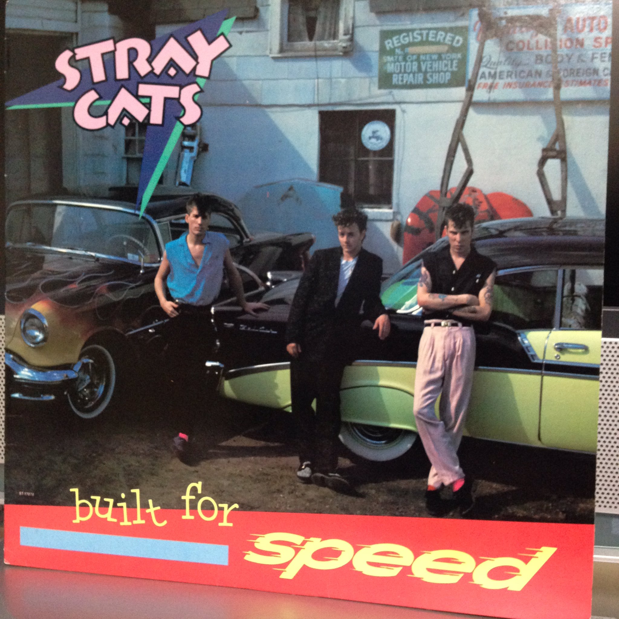           brian setzer happy birthday stray cats  built for speed 