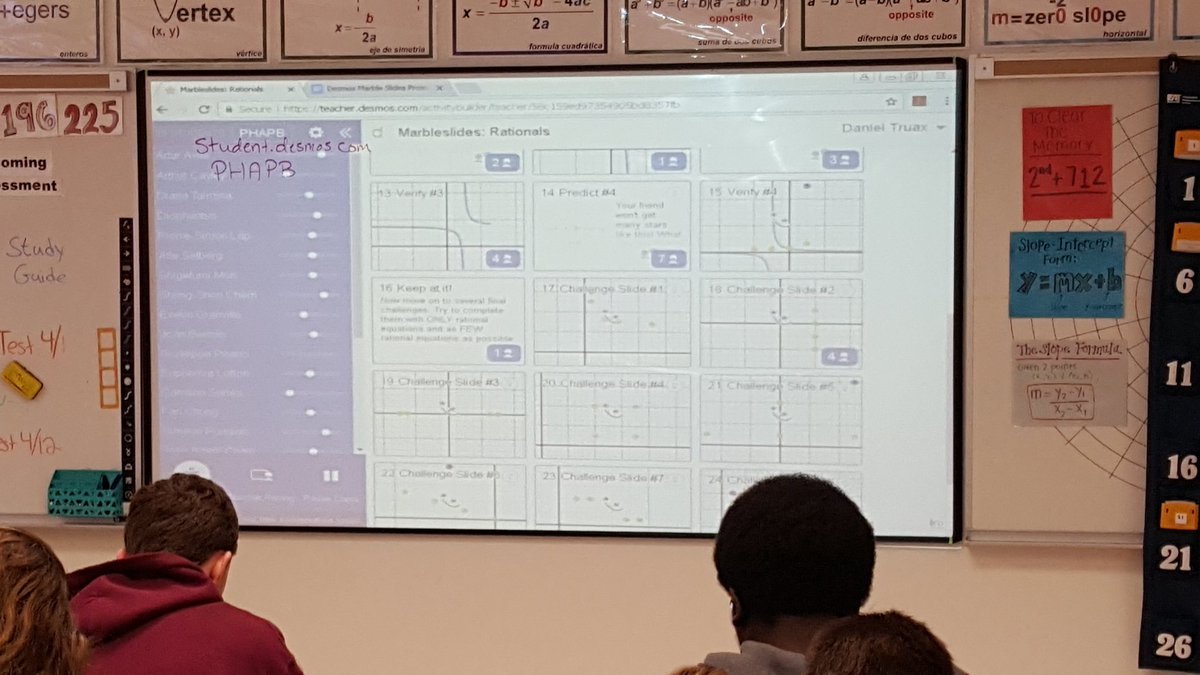 STEM_Bobby's tweet photo. Rational functions Marbleslides in @Desmos during Algebra 2 class #PirateSTEM https://t.co/j8WBIOIUUt
