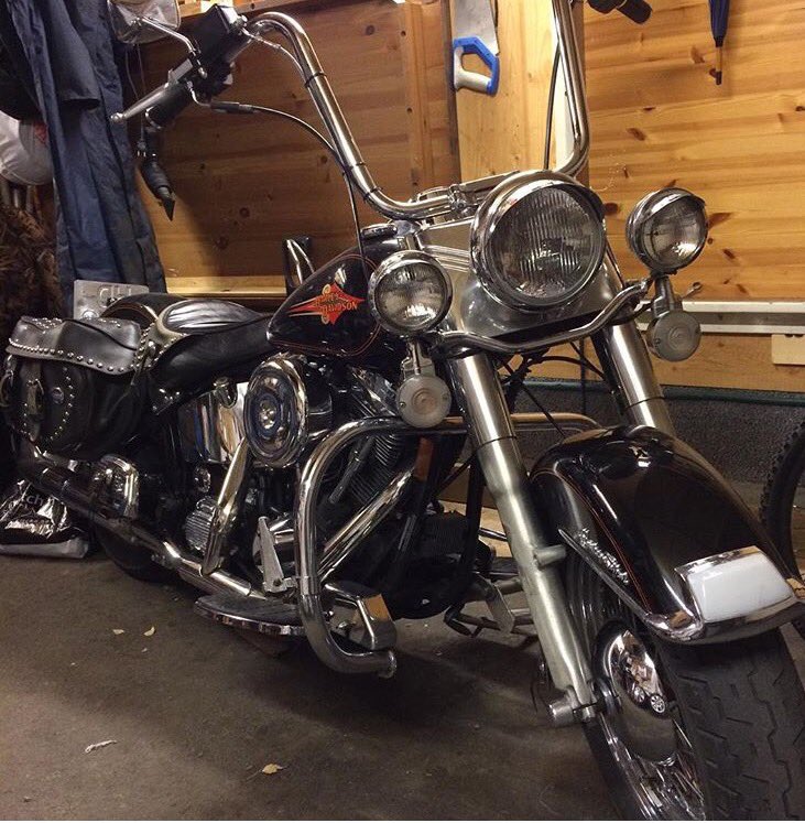 gunnar_asp's tweet photo. Harley Ready To Rumble. #Harley #oslo #Norway #Spring #easyliving #Badassmachine #Machinehead #hdpower #livefree https://t.co/ZHiybKXRsk