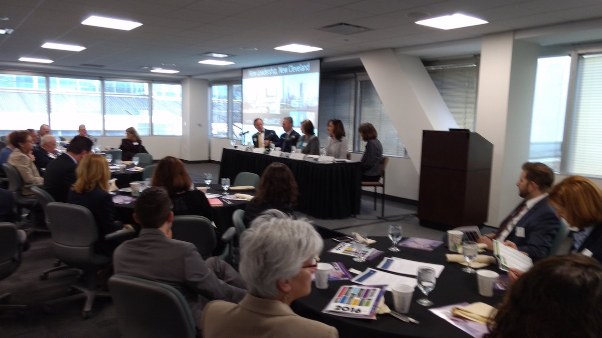 BVUVolunteers's tweet photo. Welcome to #LeadCLE this morning. Looking forward to hearing from our panel on vision for #CLE community. https://t.co/rb4XwP4RMR