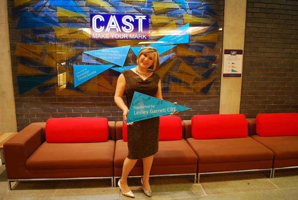 Today we\re wishing Happy Birthday to Cast Patron Lesley Garrett CBE! 