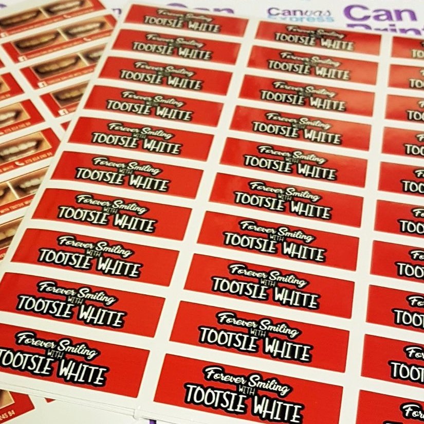canprintni's tweet photo. Stickers for Tootsie white teeth whitening
#stickers #teethwhitening #design #custom #beautyandthebeast #belfast #notjustpaper #canprintni https://t.co/U8kws3eEbI