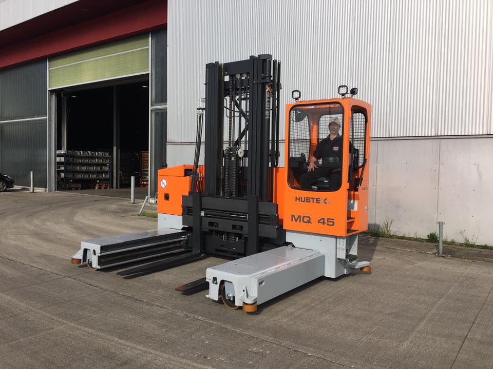 Hubtexnl's tweet photo. Hubtex MQ45PU voorzien van HX stuurstysteem afgeleverd bij Galvano. Veel werkplezier met deze mooie machine. https://t.co/FWdDpGjsGY https://t.co/BW8xKDiGxI