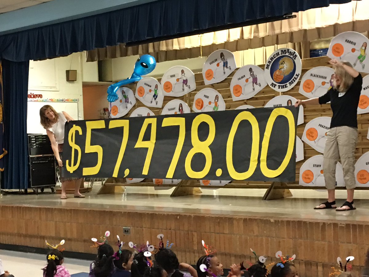 henderson_mill's tweet photo. Henderson Mill exceeds our March Mania goal!  Thank you to all of our families for supporting our foundation and school. https://t.co/XkoqivHLQ9