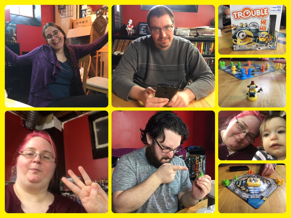 wots_qc's tweet image. Morning #BGG! So we got in to some #MinionTrouble this weekend!! What did you play? #2017Boardgamechallenge #NewToTheShelf