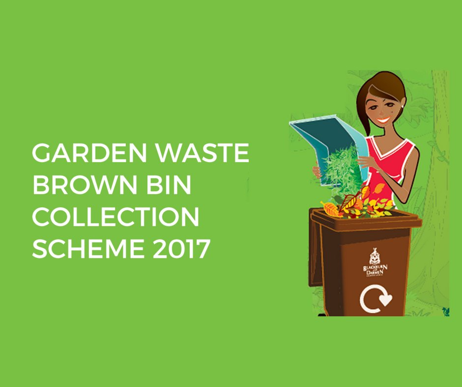 Please remember we can no longer empty brown bins if you are not signed-up to the garden waste scheme. Sign up here bit.ly/2hWAaKz