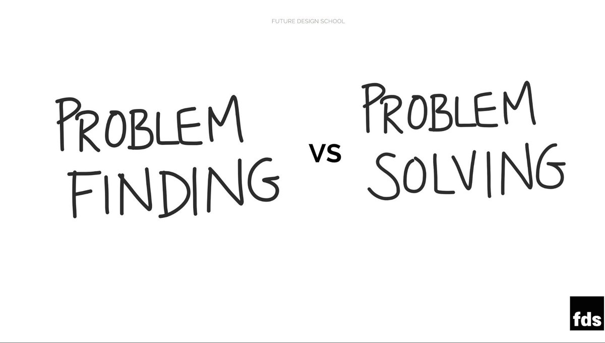 lesmcbeth's tweet image. How might we teach kids to be problem finders before they become problem solvers? A question I often ask teachers w/ @fdesignschool #caisNLC
