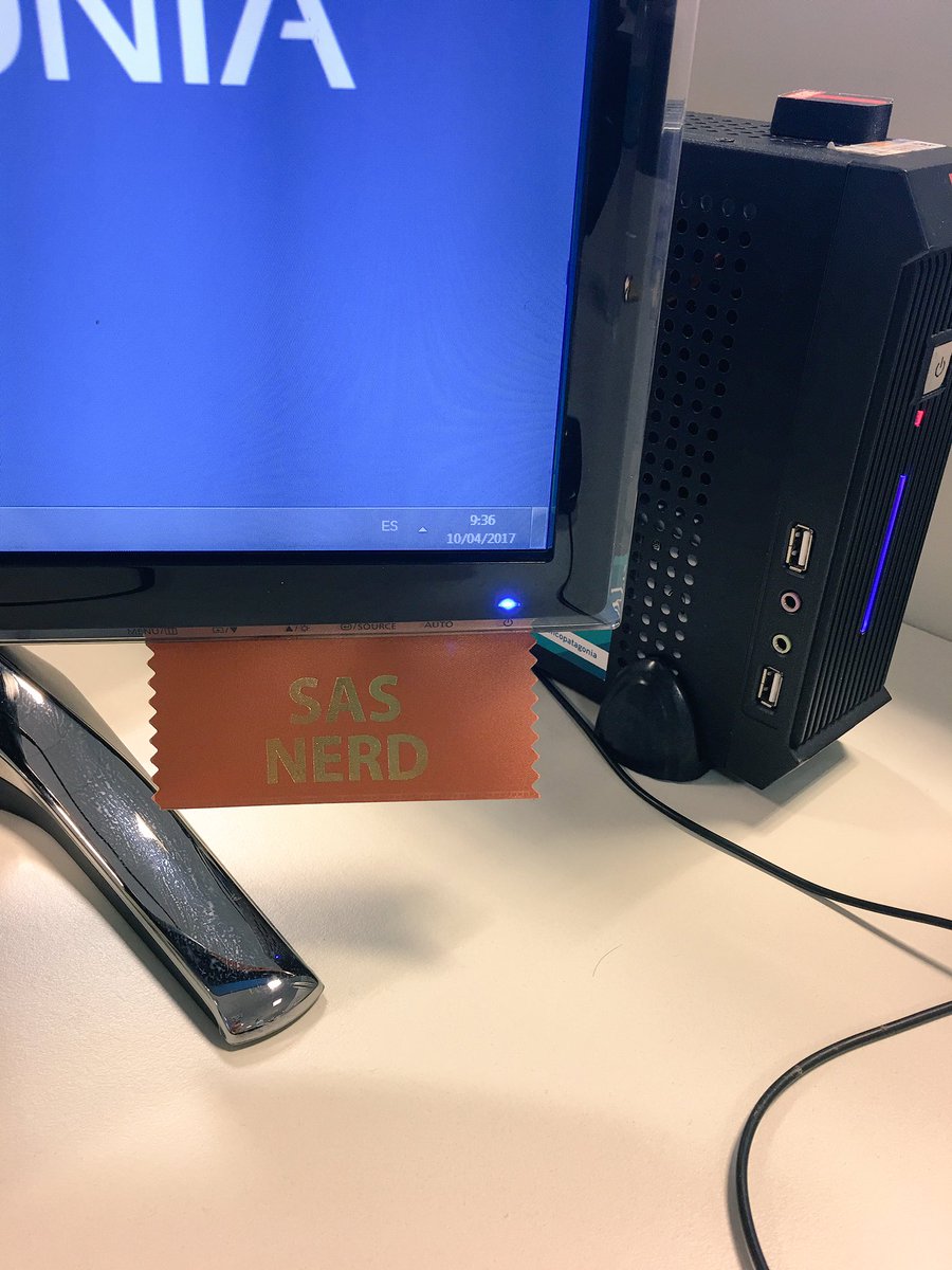 Julibenriquez's tweet image. Objetivo del año @SASsoftware #SasNerd 🤓 me siento muy @ea_felix 😂