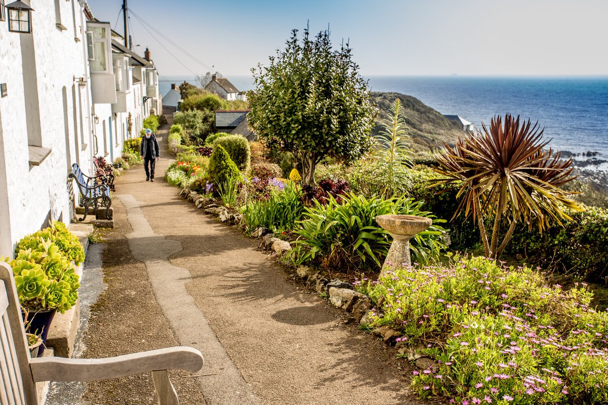 lakelandviews's tweet photo. Coverack Village looking lovely in the sun #coast #Cornwall #Cornishlife #visitcornwall #sea #canon6D #capturecornwall #England https://t.co/YxunmY7Yc4