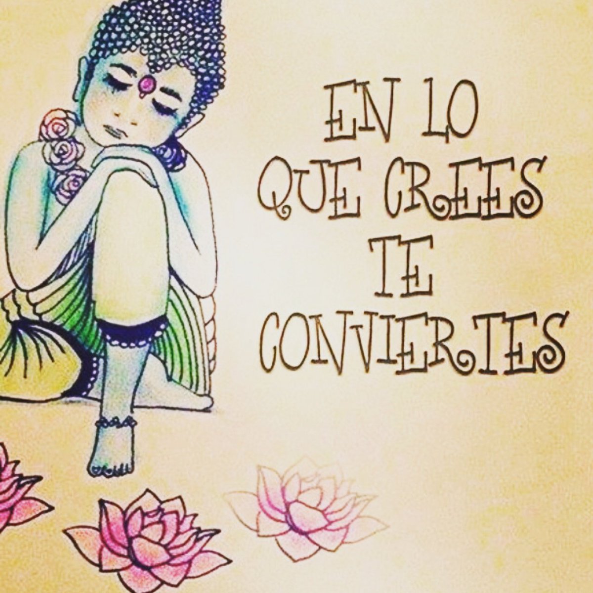 DieguezGabriela's tweet photo. En lo que crees te conviertes... 🌼🍃❤ https://t.co/9rWfbCam0K