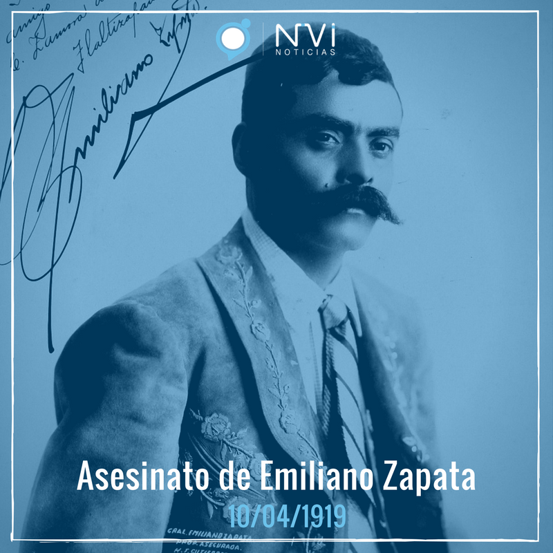 nvinoticiasoax's tweet photo. Hace 98 años fue asesinado en la hacienda de Chinameca, en Morelos, Emiliano Zapata, también conocido como el Caudillo del Sur https://t.co/YYrXYKrVqz