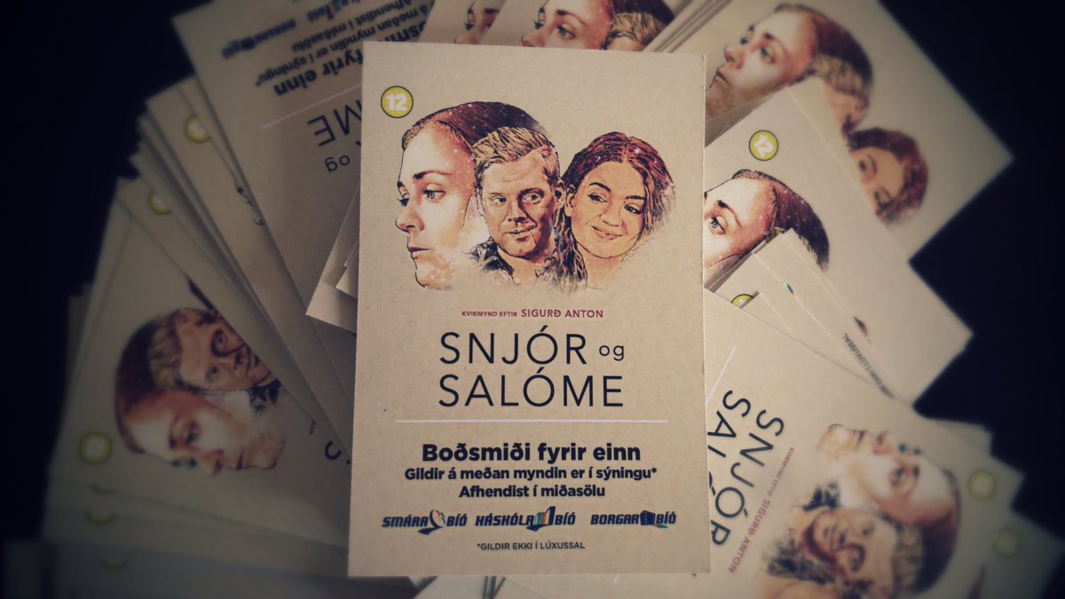 Snjór og Salóme tweet media