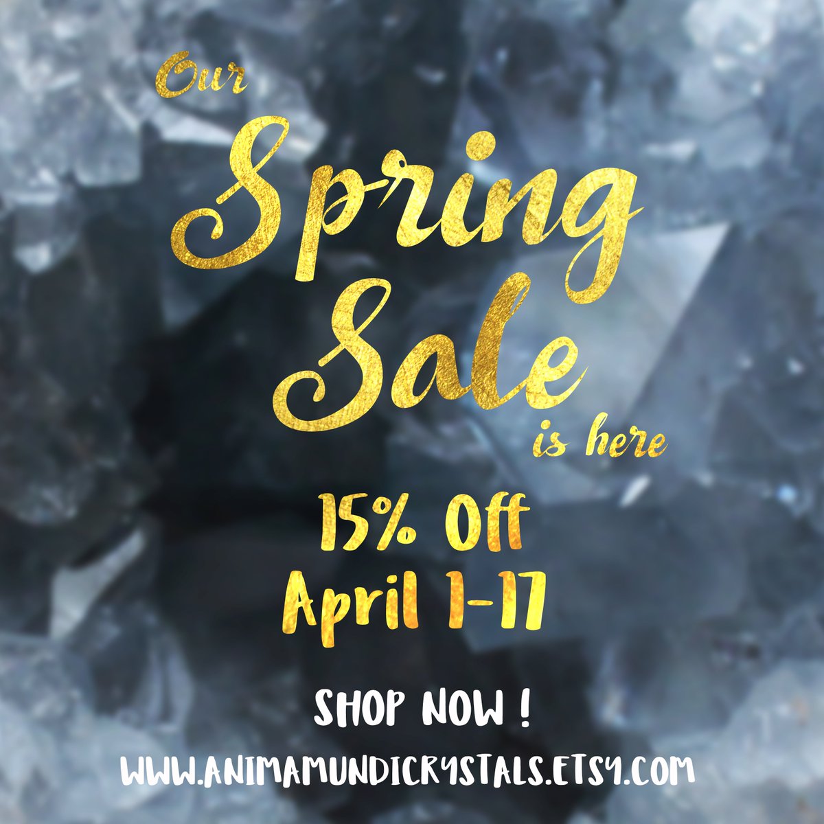 AnimaMundiCryst's tweet photo. We offer 15% discount on a selection of unique #jewelry
https://t.co/Fa9MrPsyaZ
#epiconetsy #crystals #craftshout #springsale #handmade https://t.co/BTsHqGxuFS