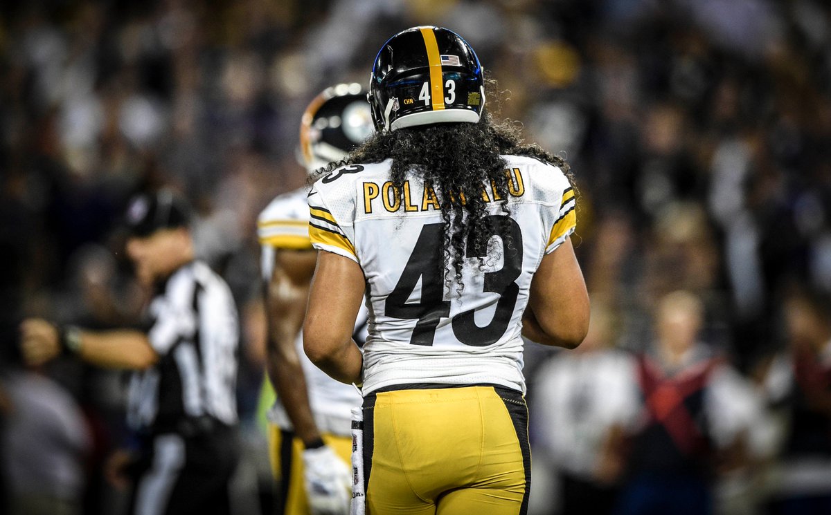 steelers's tweet photo. On this day in #SteelersHistory in 2015, Troy Polamalu retired. https://t.co/3kJIKIig1u