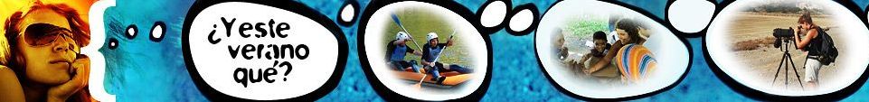 Viajes, Trabajo, Cursos, Deporte, Voluntariado, Conciertos, festivales y fiestas populares, Campos de trabajo, campamentos, #yesteveranoque?