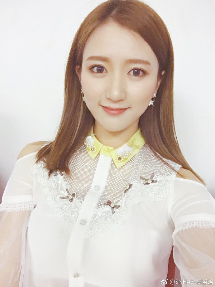SNH48Pics's tweet photo. 20170410 #SNH48 Team SII  吴哲晗 // Wu ZheHan https://t.co/bnjDe8gs30