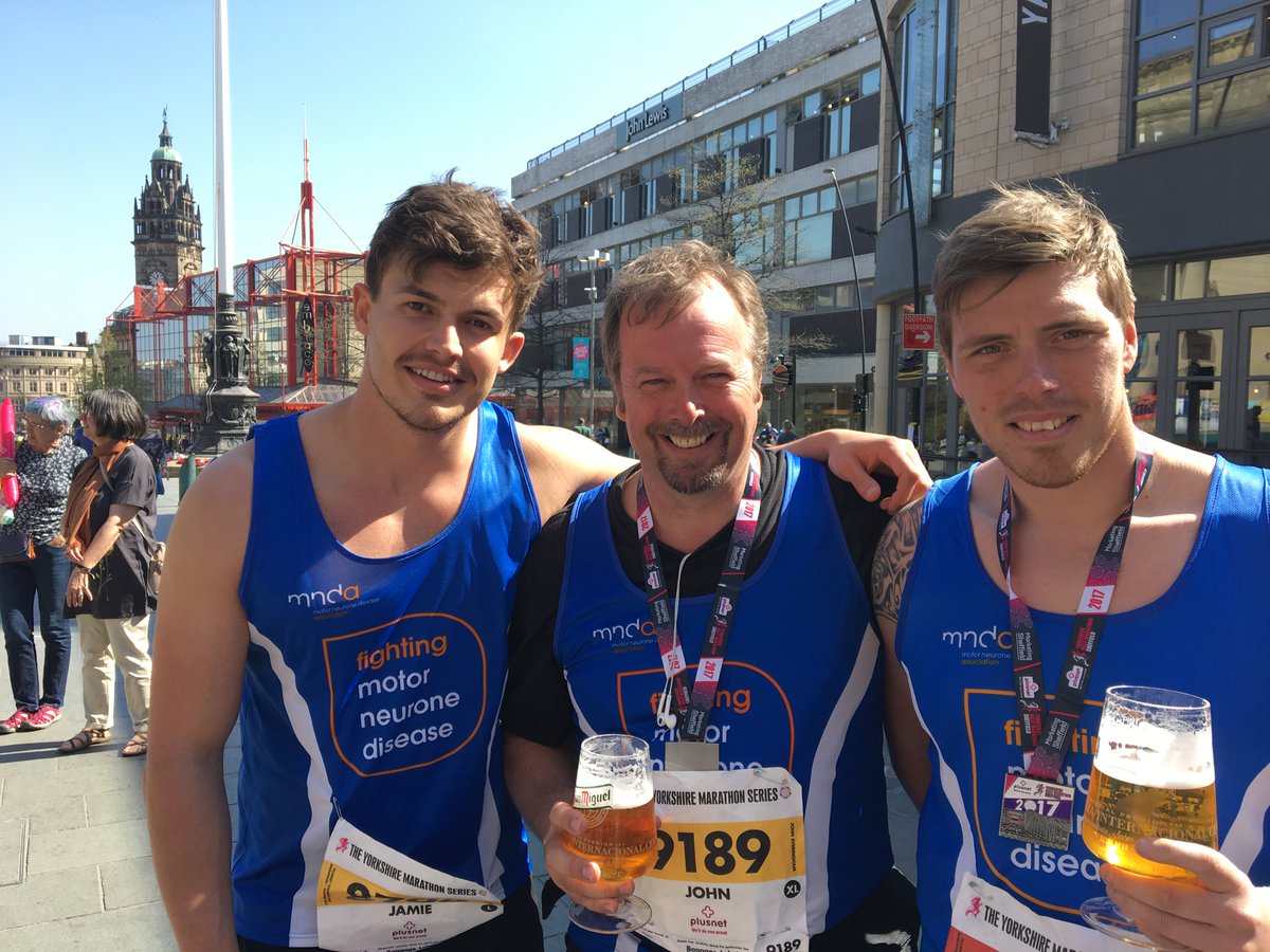 biovationUK's tweet photo. Well done to the team, completed Sheffield Half Marathon yesterday so far raising over £2k for MNDA https://t.co/6byEamvQLO https://t.co/VF5EhCWzyI