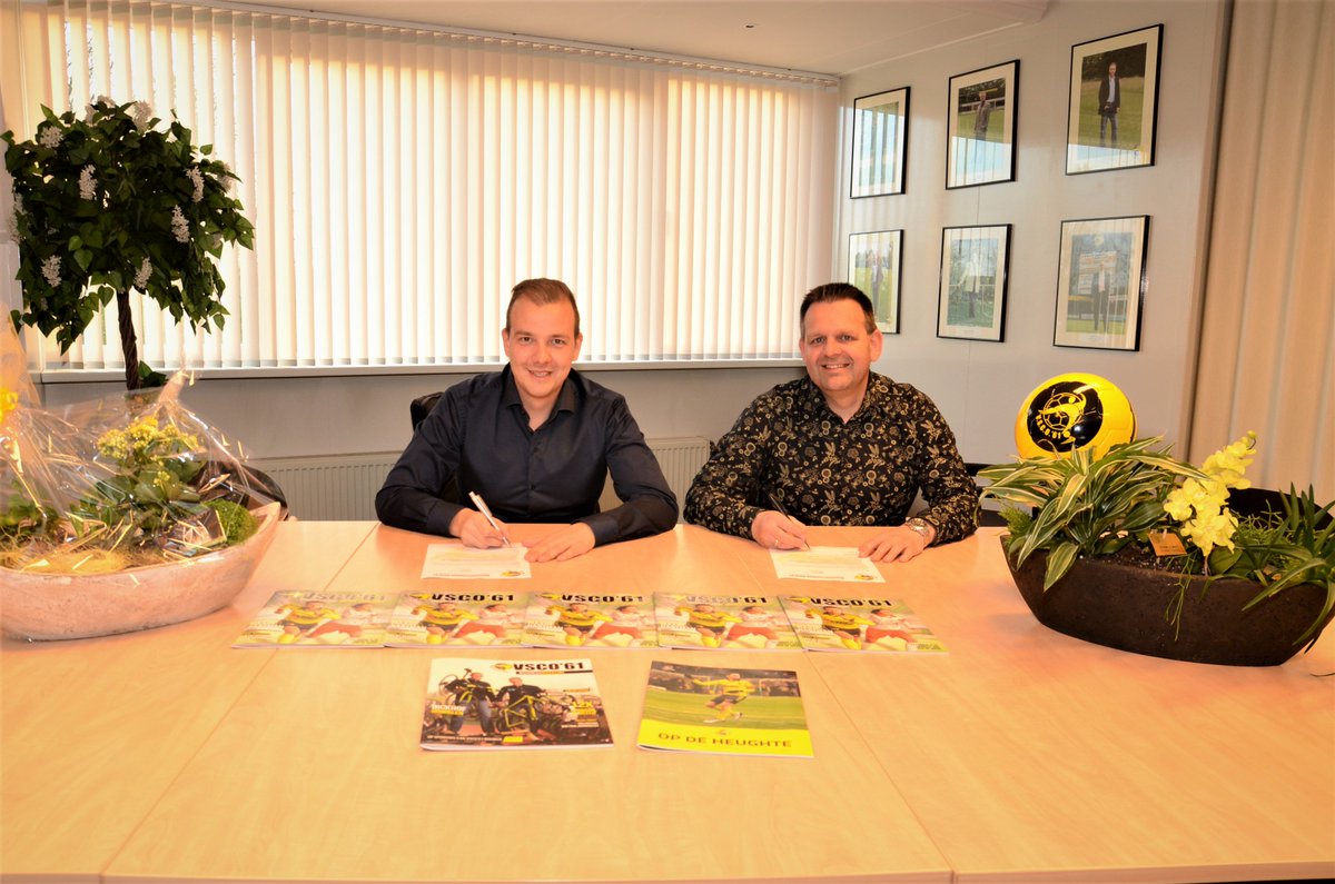 VSCO61nieuws's tweet photo. Rick Spijkerboer van Flexible+ en Christaan Mulder van VSCO'61 hebben vorige week subsponsorcontract getekend. https://t.co/DFF4Naj990 https://t.co/Rk0etBTPNN