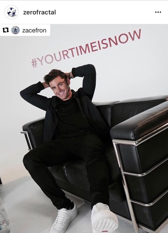 zerofractal's tweet photo. Our team is proud to have been part of the #youtimeisnow digital event with @ZacEfron & @HUGOBOSS! #production #hugoiced #interview #bts https://t.co/opIeLzgPzR