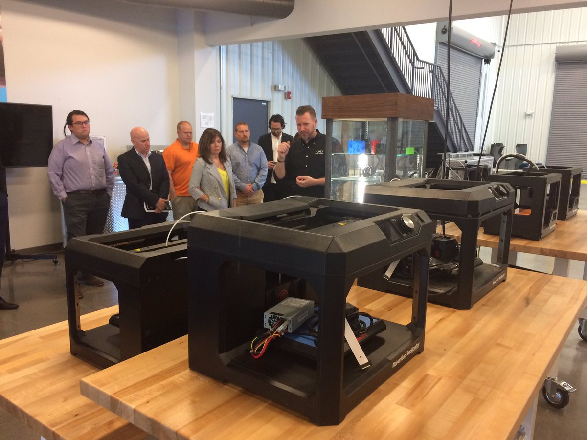 MarkACleveland's tweet photo. Fun with @philshmer on the @nashchamber #AutonomousVehicle Task Force in Knoxville @localmotors #3Dprint #innovation #TNECD #Dissruption https://t.co/TunqOM9dw8