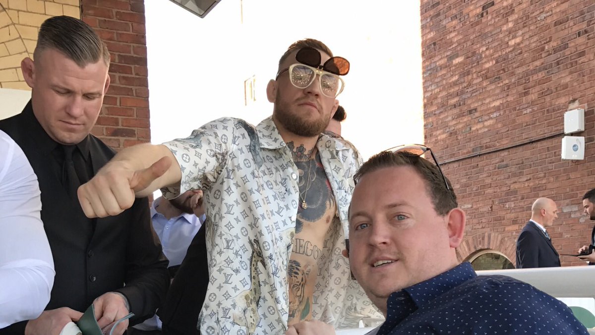 Webster1985's tweet photo. Amazing weekend! 3 Days of racing and I've still got money! Icing on the cake bumping into @TheNotoriousMMA https://t.co/hprOx1F6Oy