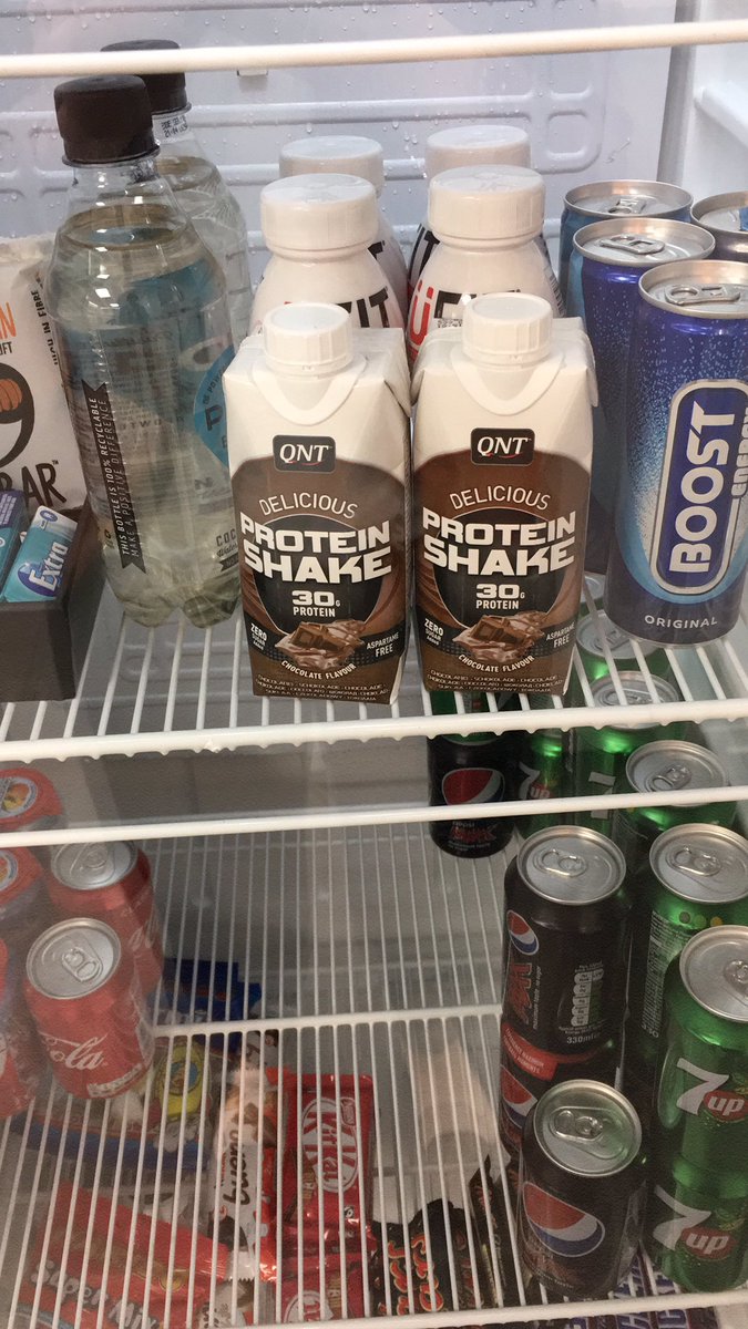 ShannonStile's tweet photo. So work clearly has good taste &amp; is now stocking @QNTSPORT @QNTUK shakes! 👌🏻😊😊 https://t.co/8Pgy4vcojg
