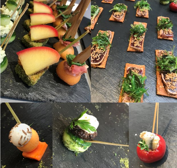 Qui dit beaux jours dit nouvelles saveurs... Voici un aperçu de la nouvelle carte Printemps-Été de Saveurs d'étoiles #Paris #Traiteur #Event