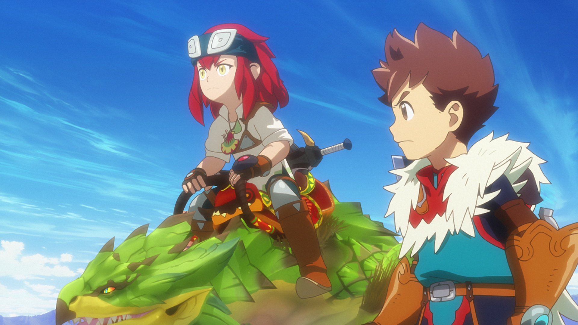 Anime Monster Hunter Stories: Ride On HD Wallpaper