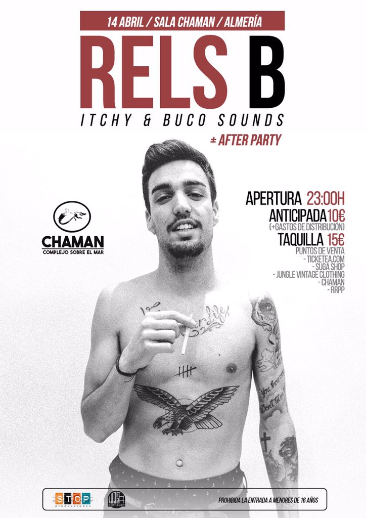 skinnyflakk's tweet photo. ALMERÍA!! 14 ABRIL SALA CHAMAN🔥 https://t.co/fyXJnYOqdh