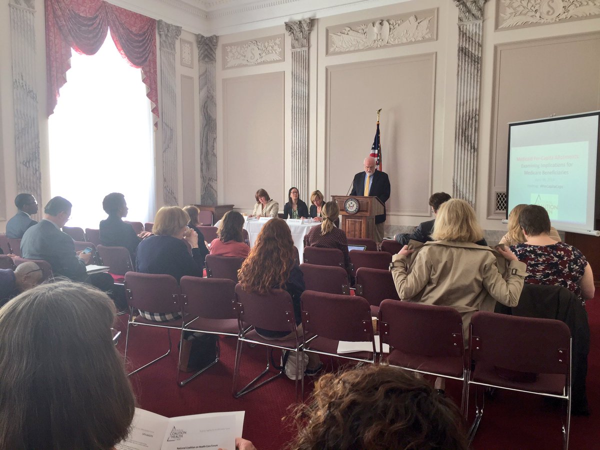 NC_HC's tweet photo. Kicking off our forum on #PerCapitaCaps @ Capitol Hill with introductory remarks by NCHC President & CEO John Rother https://t.co/YFY8UpH7hZ