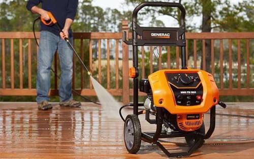 GeneratorIndust's tweet image. Powerful Solutions for Powerful Cleaning! The Generac Pressure Washer Provides Cleaning Power for Any Cleaning Task Around the House!
