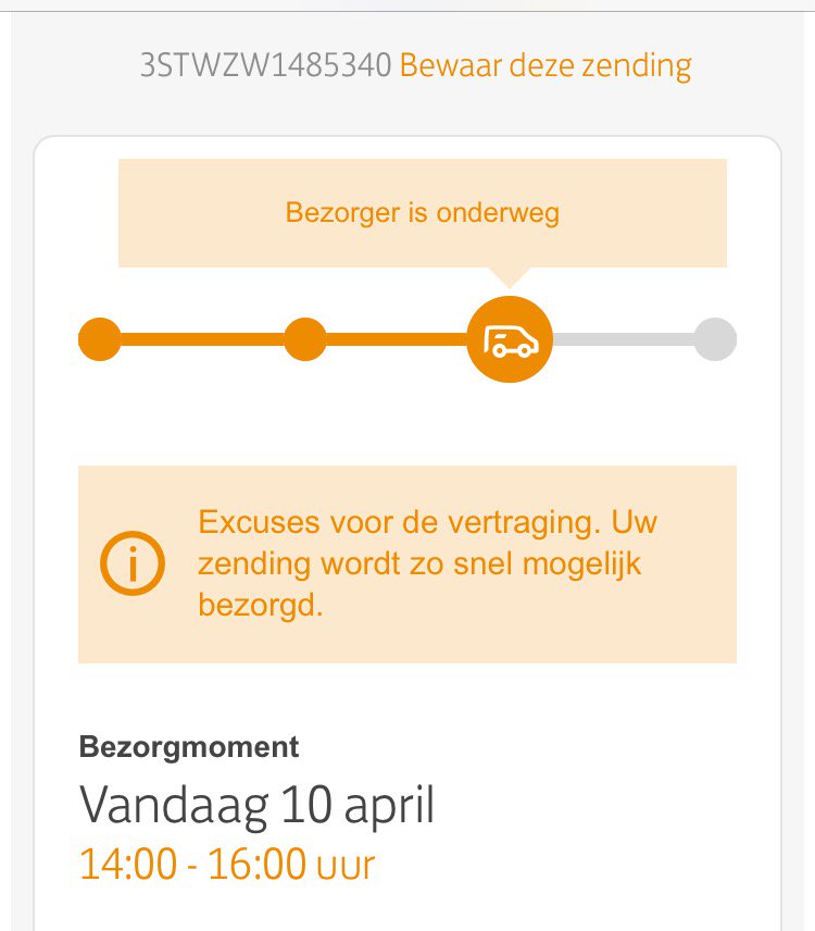 xjasmijnesmee's tweet photo. @PostNL weet u misschien hoelaat mijn pakketje er ongeveer zou zijn?! https://t.co/OyHxZeddVP