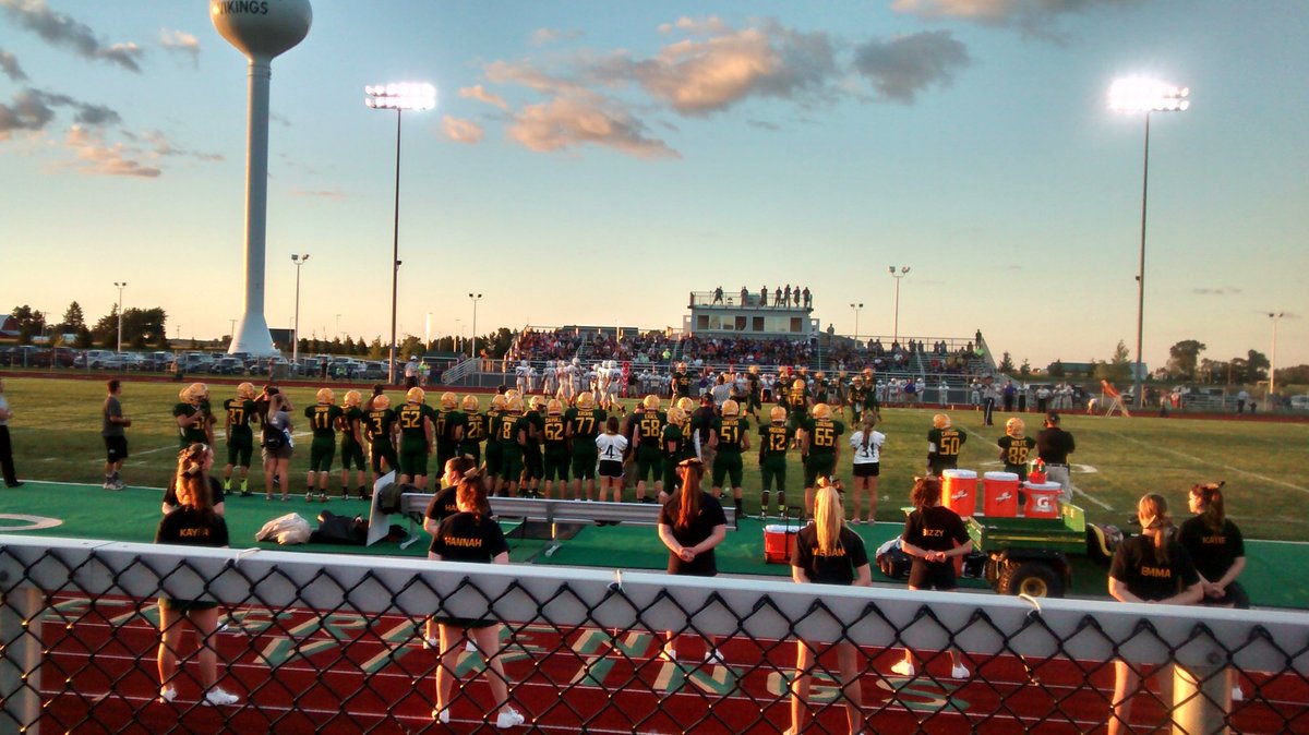 ericavan97's tweet image. So Proud to be a part of the Viking community 💛💚 #togetherwerow #RIPTJ #FlyHighCe #Vikingnation