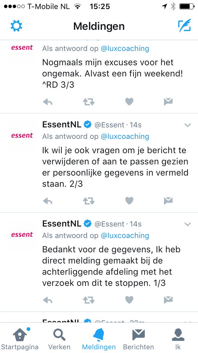 luxcoaching's tweet photo. @Essent Waarom word ik dan vandaag weer lastig gevallen? Ben er nu wel klaar mee!! https://t.co/IuImvipxlH