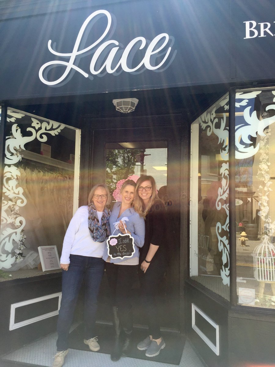 Hillary, I'm so happy you said yes to a beautiful Sarah Seven gown!