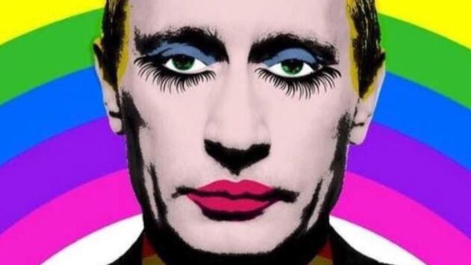 BuckRenega's tweet photo. It's now illegal in Russia to share an image of Putin as a gay clown https://t.co/NkVbgNM90y by #TheStef23 via @c0nvey https://t.co/IE0HOvwaIw