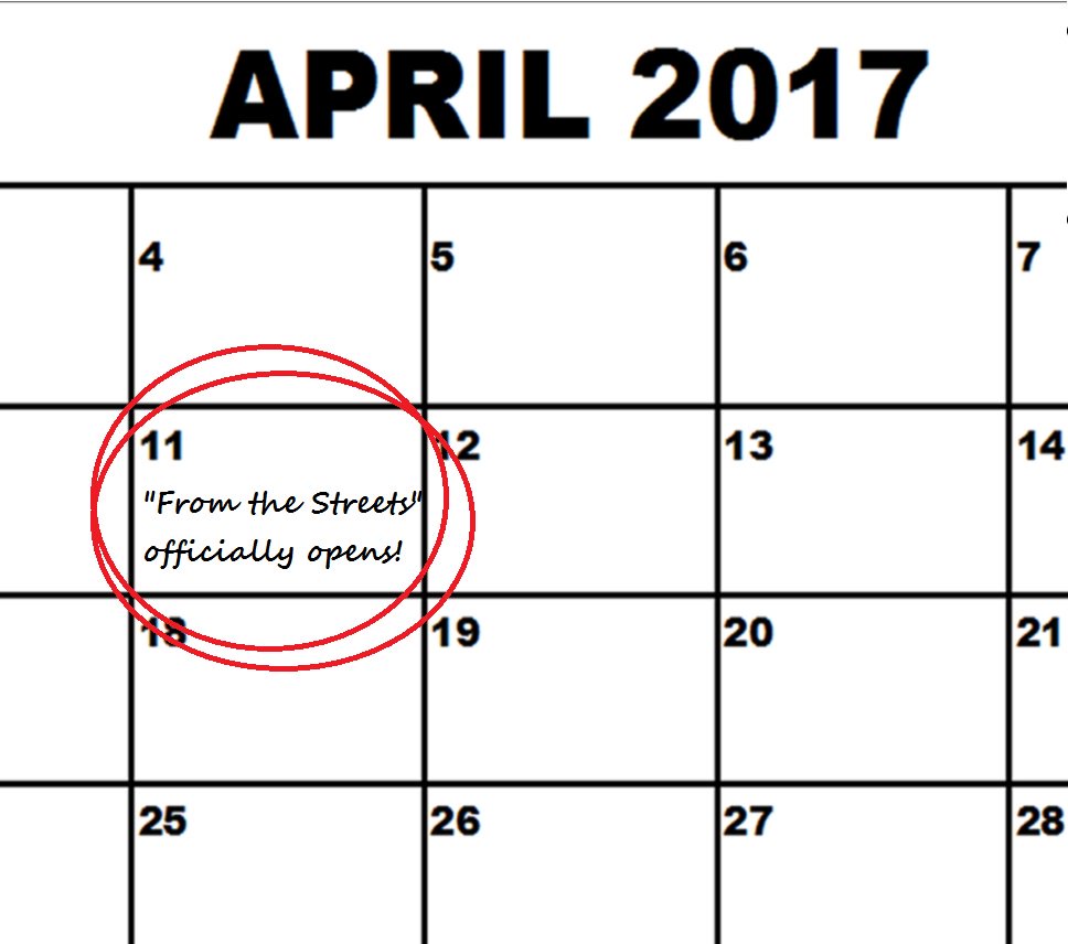 After a fantastic opening reception, #FromtheStreets officially opens to the public TOMORROW! See you then! bit.ly/2mjCp0t
