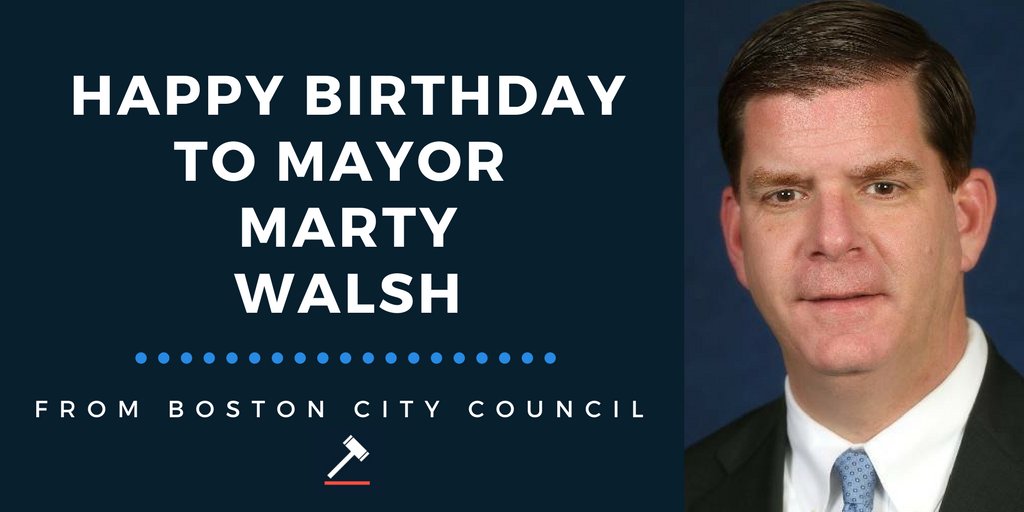 Happy Birthday Mayor We hope you are enjoying YOUR day! :) 