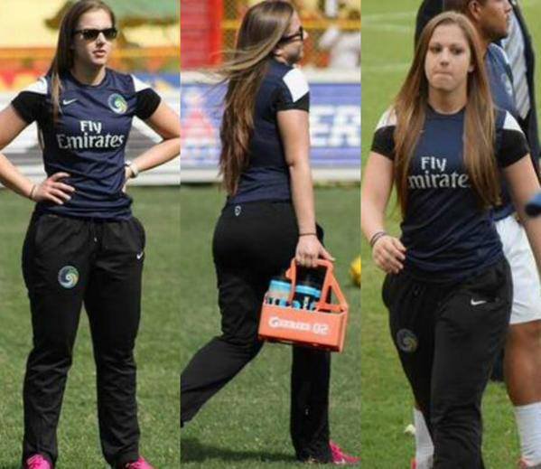 MotivacionesF's tweet photo. Así quien no le gustaría lesionarse 😍 https://t.co/F7hnoXPTGi
