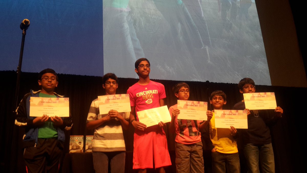 JerryAOverton's tweet photo. Thx @candacelabelle & @DanHushon for bringing #CSCCodes to #STL. The @STLScienceCtr hosted our next generation or brilliant programmers. https://t.co/nBNBfVfokg