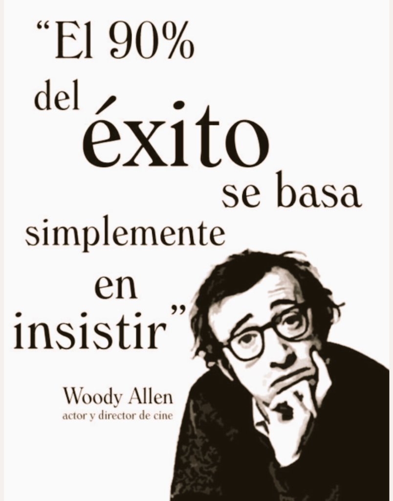 TraffickOnline's tweet photo. Nos parece una frase muy acertada para cerrar el lunes.
#exito 
#emprendedores 
#semanacortaperointensa 
#woodyallen https://t.co/yRz23tdKxR