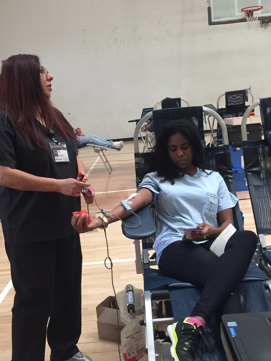 ClearBrookHS's tweet photo. Successful day at the spring blood drive #wolverinescare #weareclearbrook https://t.co/2VqV72ZJcM
