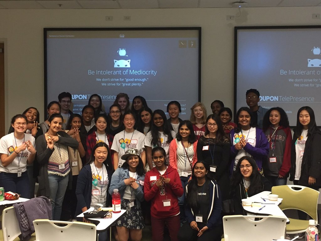xemtvhay's tweet image. Groupon : RT GrouponJobs: The future is female! Thanks for coming to Groupon, sheplusplus!
#sheplusplus #Summit2017 #goodgirlsgonegeek… …