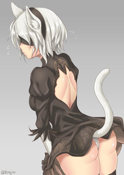 猫型義体2B
#ニーアオートマタ 