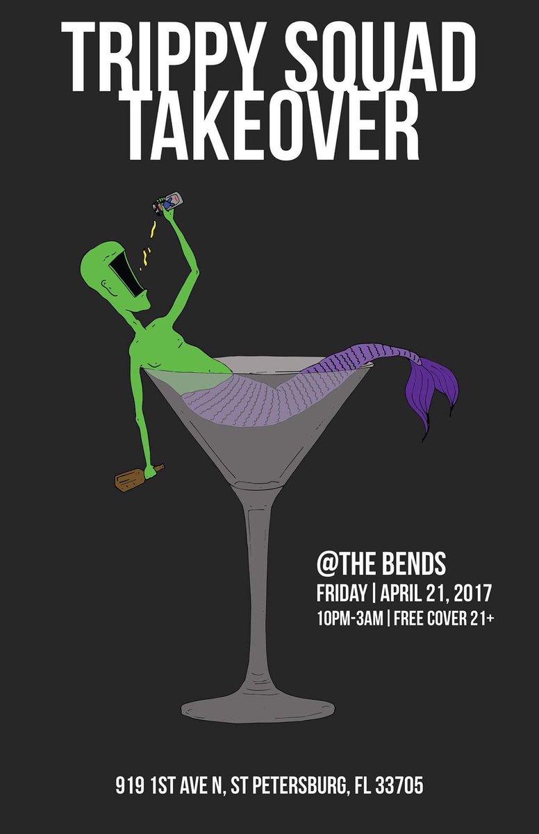 Awhhhhh shittttt! By now y'all should already know what's good! Come party with the squad 4/21 in dtsp! #trippysquad #trippysquadtakeover