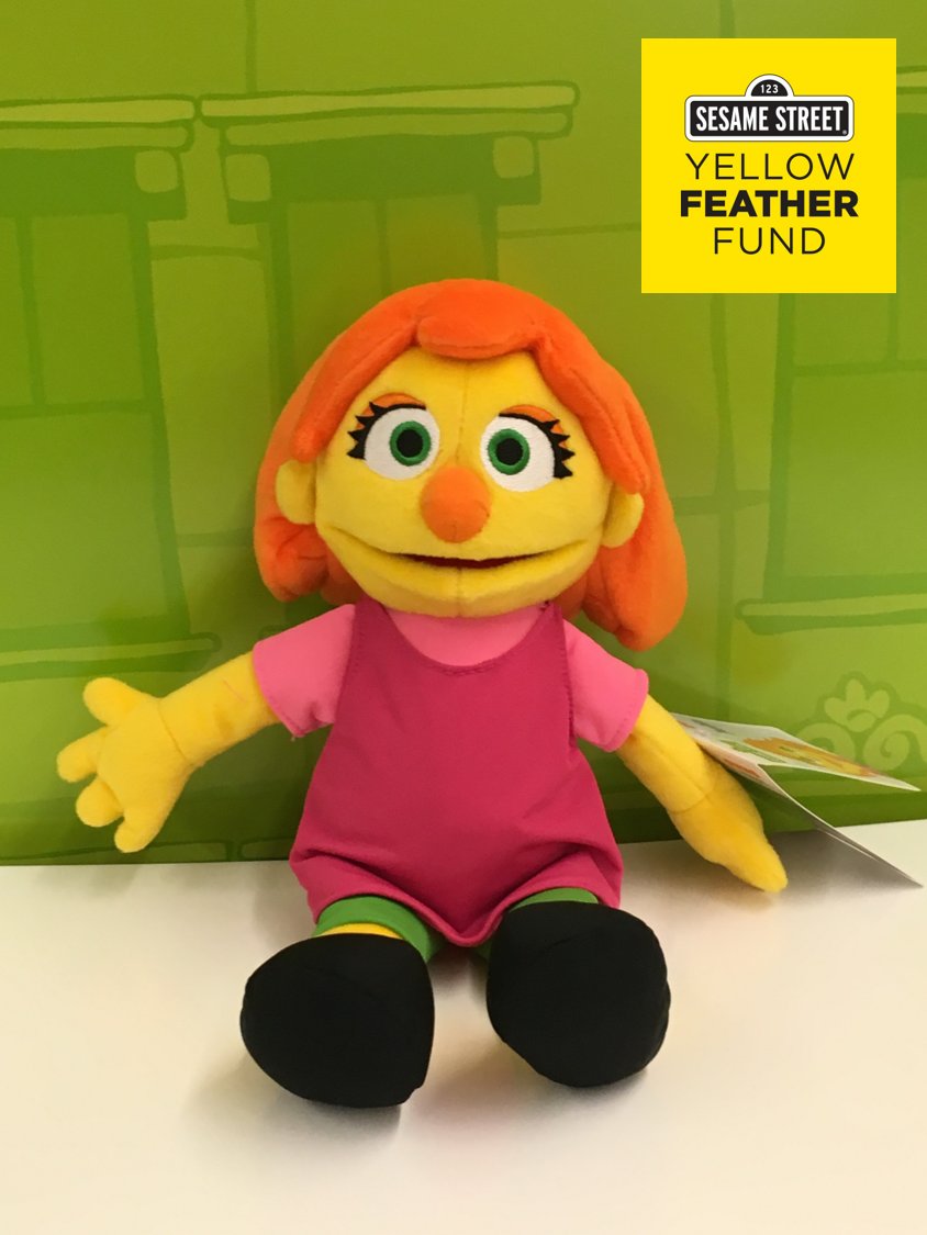 sesame street julia plush
