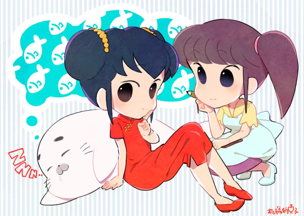 林檎的男子 בטוויטר ゴマちゃん可愛い リャンリャンもリコも可愛い