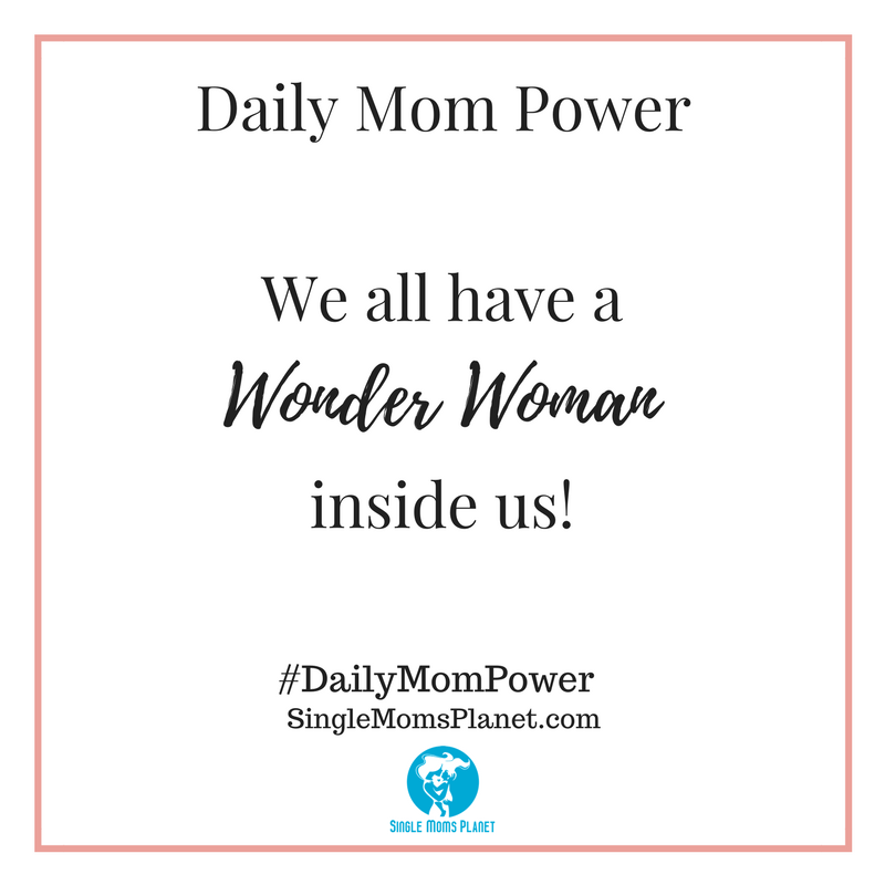 SingleMomPlanet's tweet photo. Happy Monday, mommies! Time to take on the week like the Wonder Women you are! #DailyMomPower https://t.co/2yRb5Xx1ow